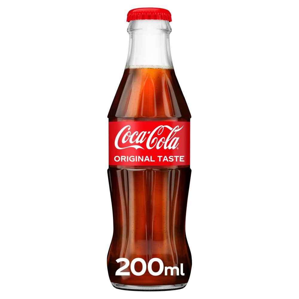 Coca Cola Original 24x 200ml Glass Bottles