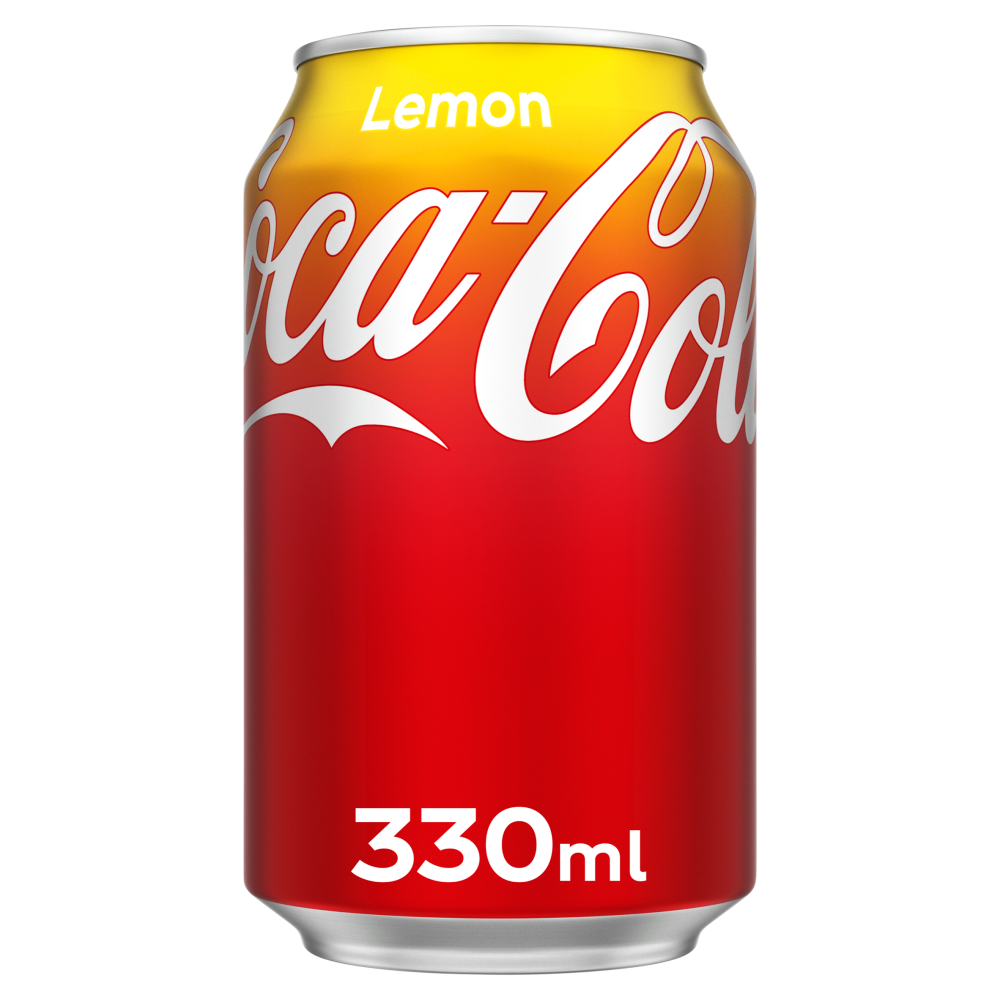 Coca Cola Lemon 24x 330ml Cans