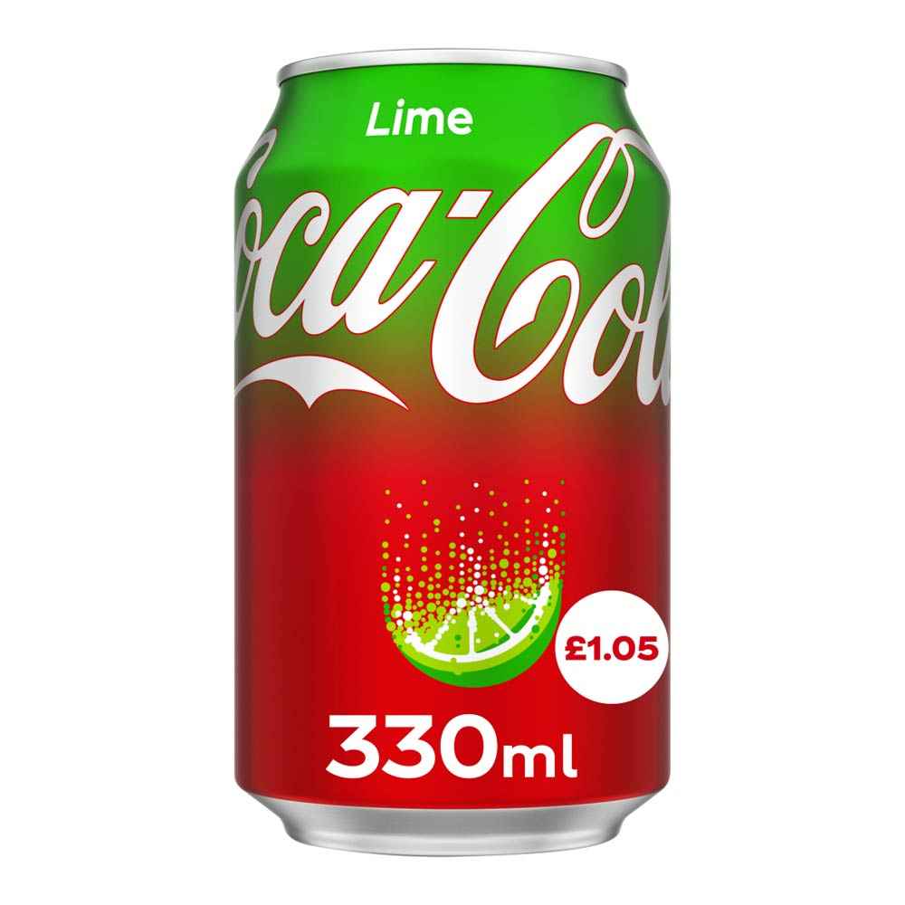 Coca Cola Lime 24x 330ml Cans
