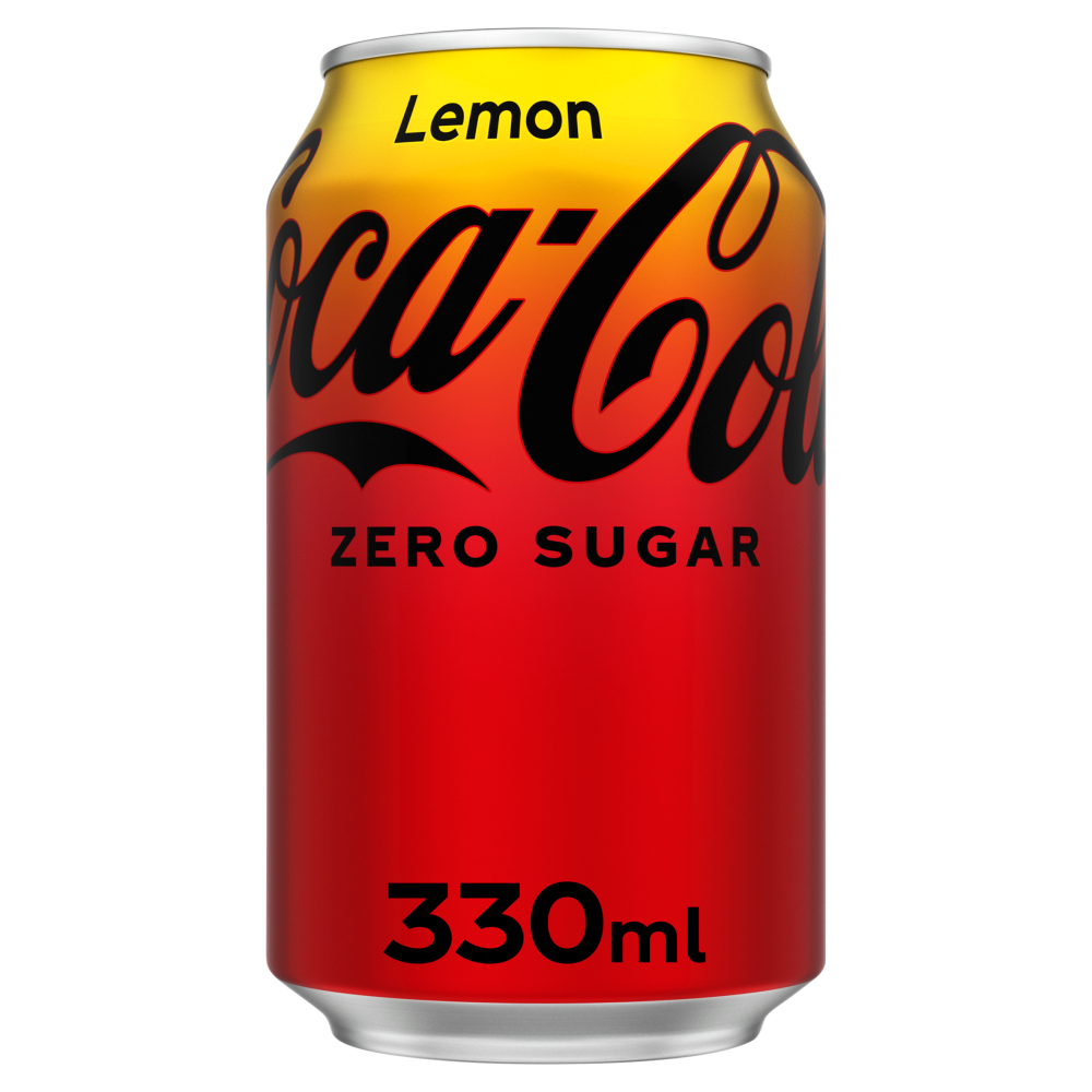 Coca Cola Zero Lemon 24x 330ml Cans