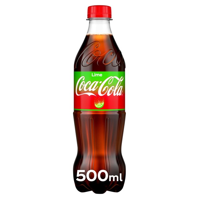 Coca Cola Lime Bottle 12 x 500ml