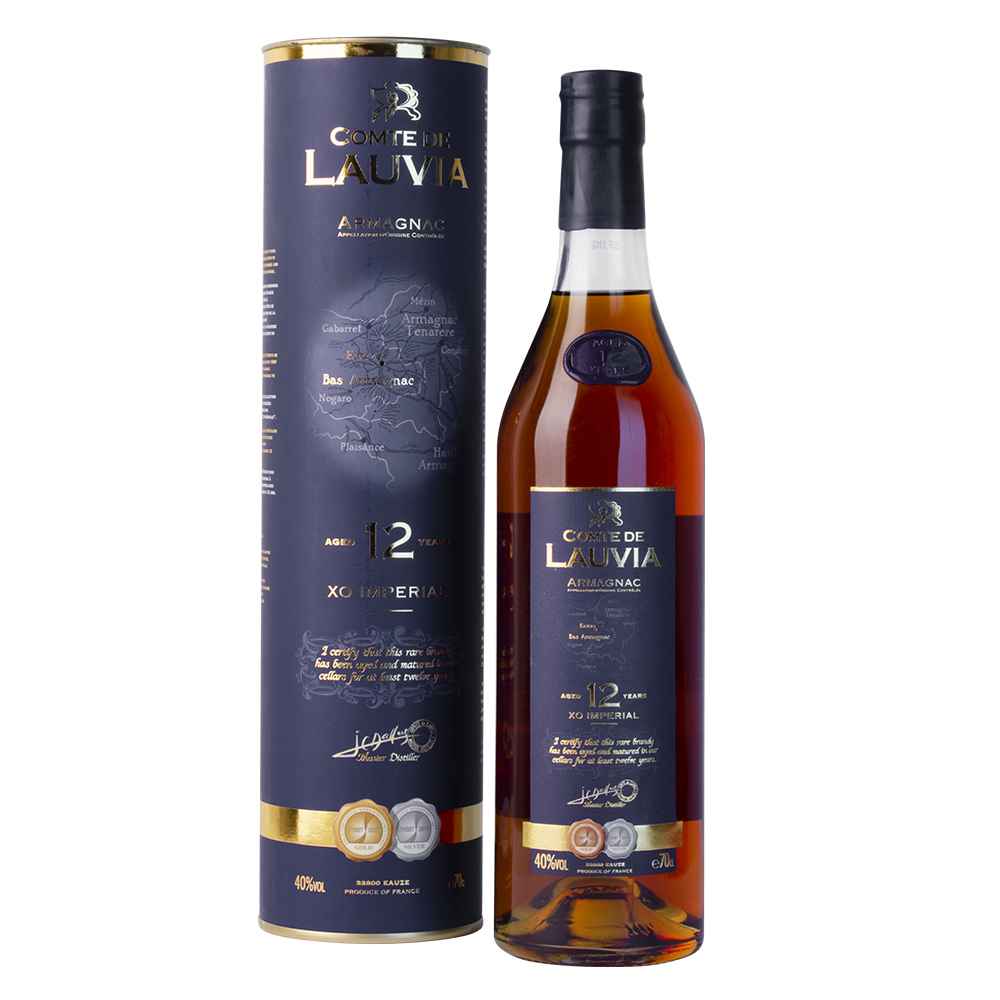 Comte de Lauvia Imperial XO 12 Year Armagnac 70cl