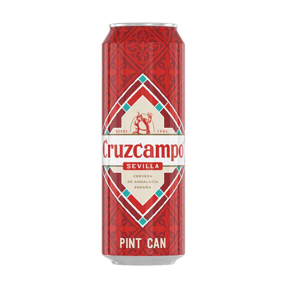 Cruzcampo Sevilla Lager 24x 586ml Pint Cans