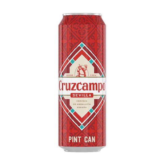Cruzcampo Sevilla Lager 24x 586ml Pint Cans