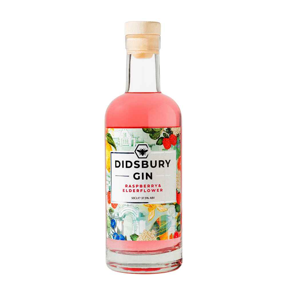 Didsbury Raspberry & Elderflower Gin 70cl