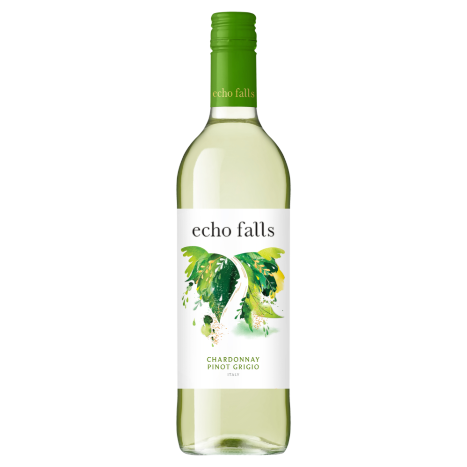 Echo Falls Chardonnay Pinot Grigio White Wine 75cl