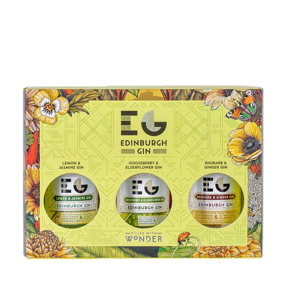 Edinburgh Gin 3x 5cl Miniature Gift Set