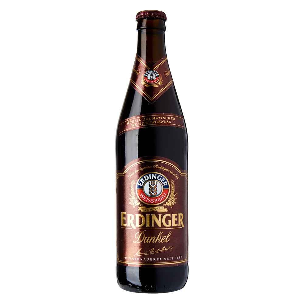 Erdinger Dunkel Premium Wheat Beer 12x 500ml