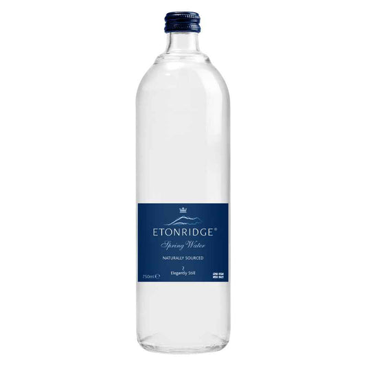 Etonridge Elegantly Still Spring Water 12x 750ml Glass Bottles