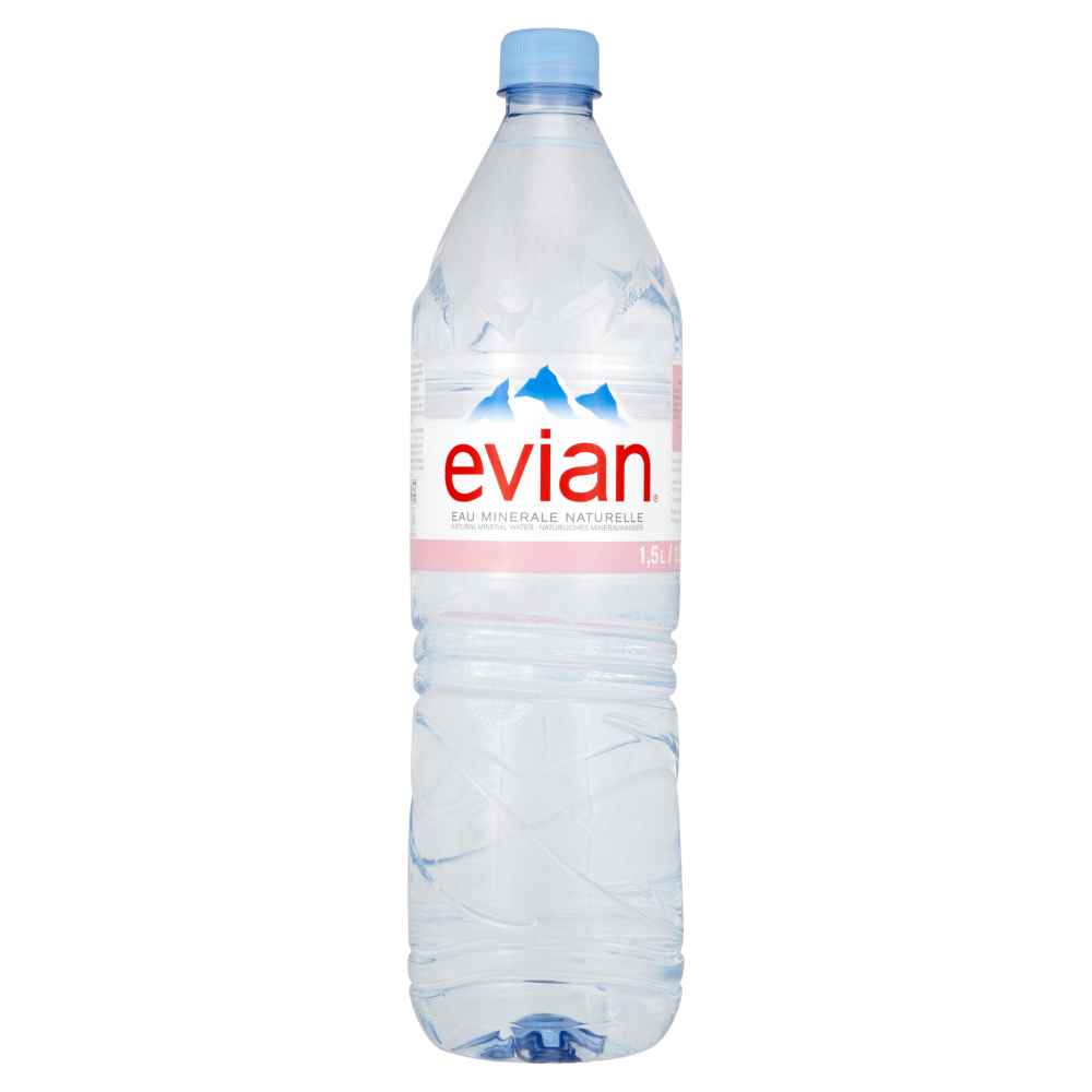 Evian Mineral Water 8x 1.5Ltr