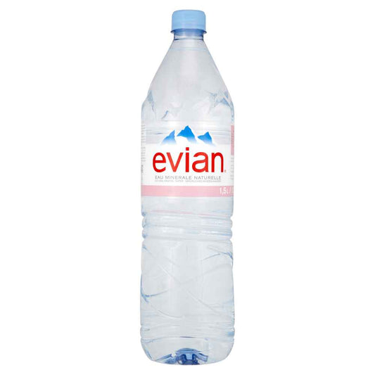 Evian Mineral Water 8x 1.5Ltr