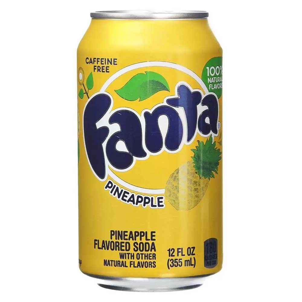 Fanta Pineapple 12x 355ml Cans