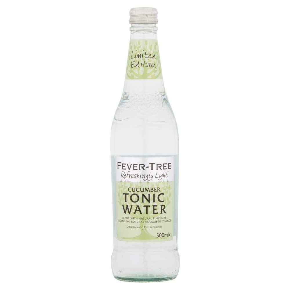 Fever Tree Refreshingly Light Cucumber Tonic Water 8x 500ml