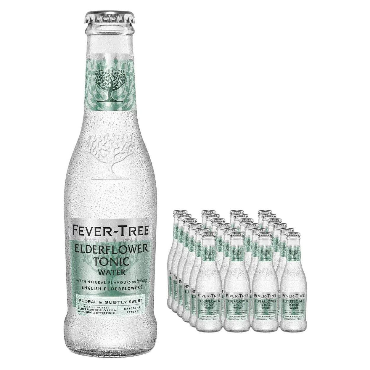 Fever Tree Light - Elderflower Tonic Water 24 x 200ml nrb