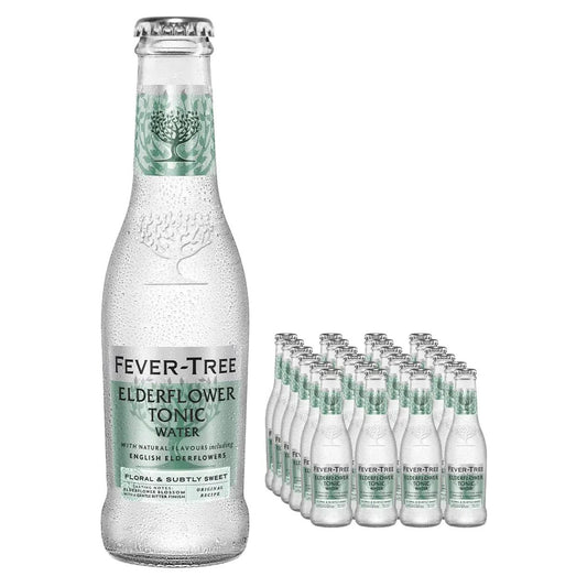 Fever Tree Light - Elderflower Tonic Water 24 x 200ml nrb