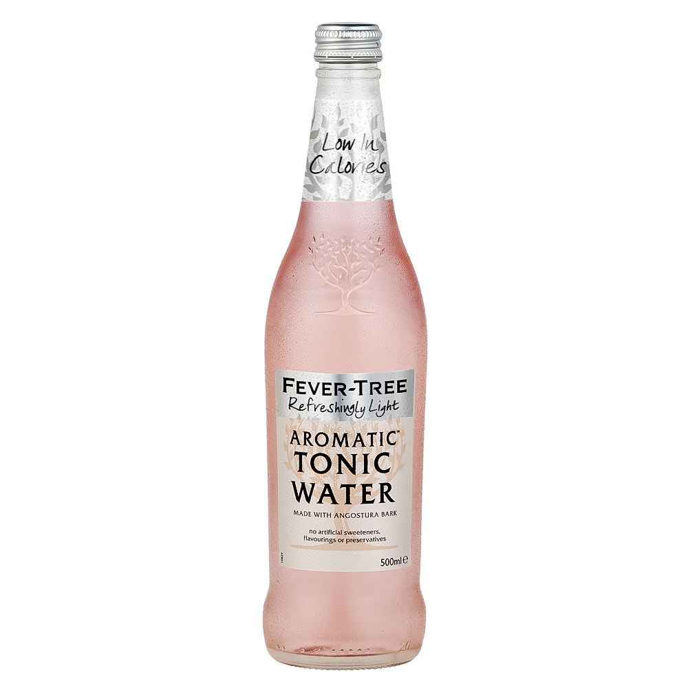 Fever Tree Refreshingly Light Aromatic Tonic Water 8x 500ml