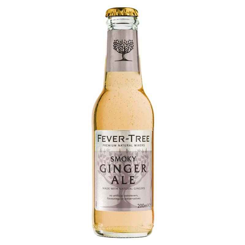 Fever Tree Smoky Ginger Ale 24x 200ml