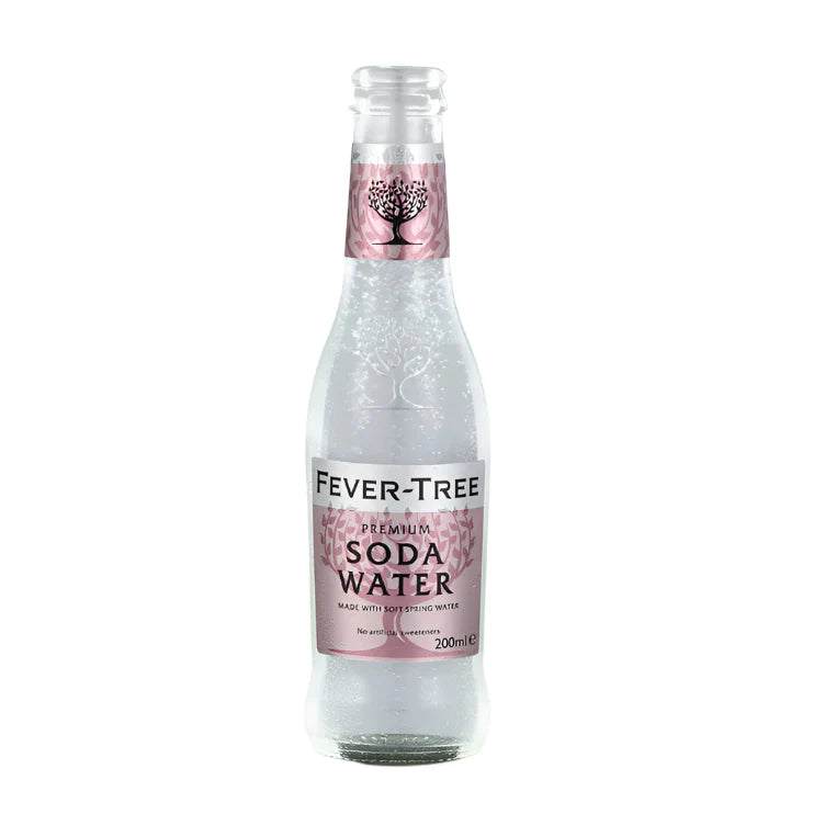 Fever Tree Soda Water 24 x 200ml nrb