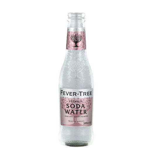 Fever Tree Soda Water 24 x 200ml nrb