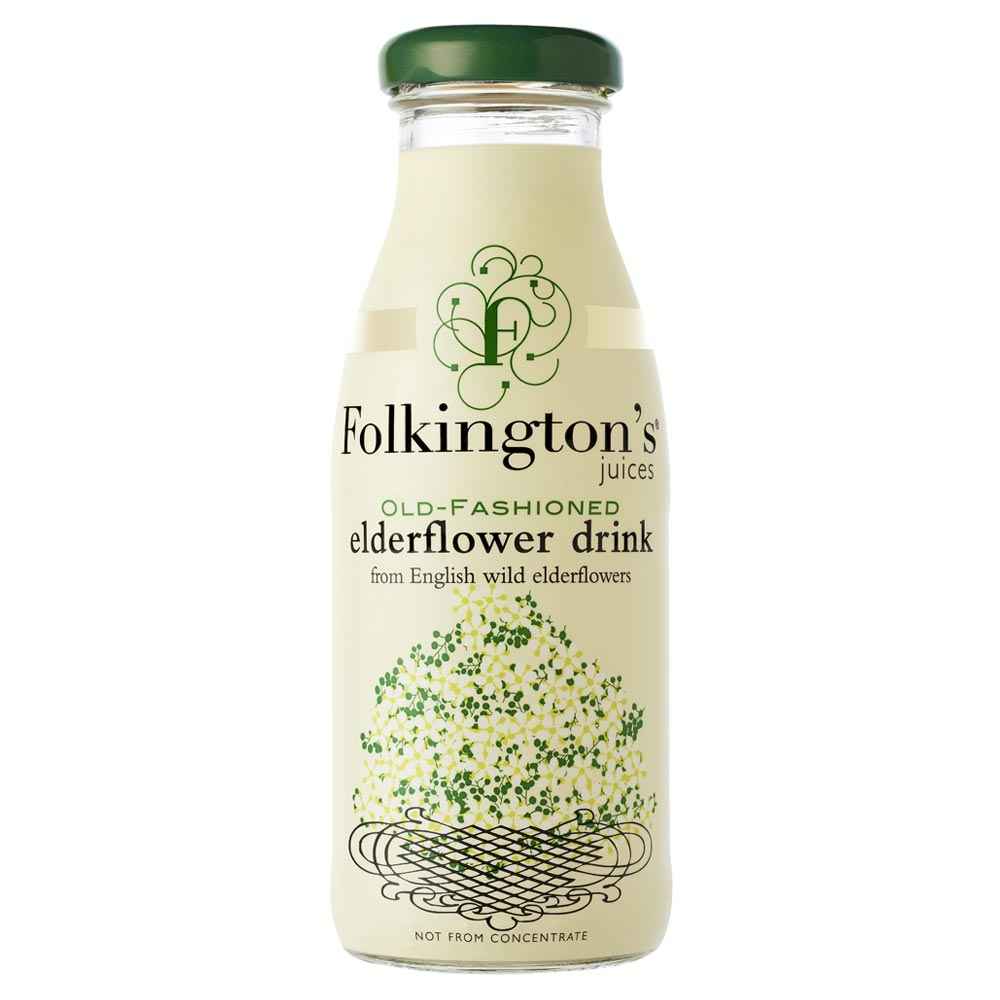 Folkington's Elderflower Drink 12x 250ml