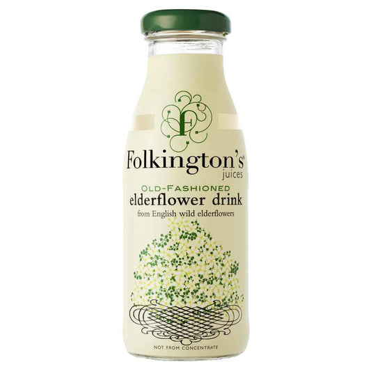 Folkington's Elderflower Drink 12x 250ml