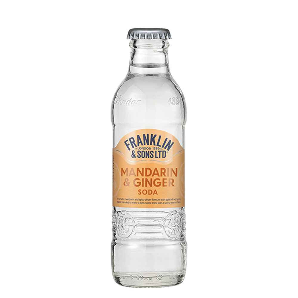 Franklin & Sons Mandarin & Ginger Soda 24x 200ml
