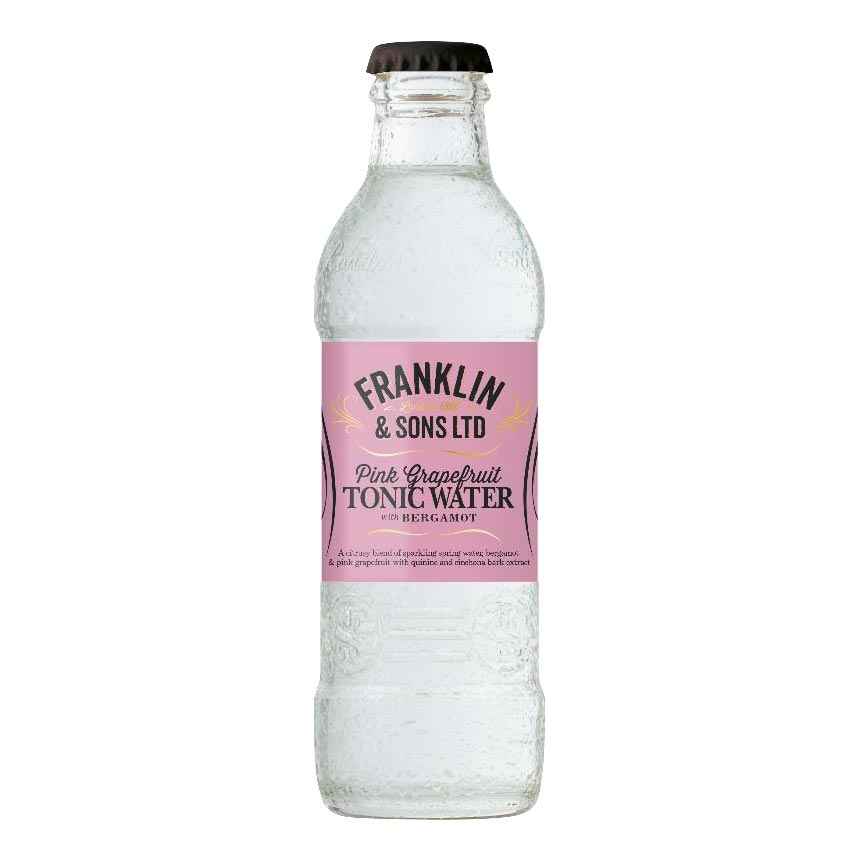 Franklin & Sons Pink Grapefruit & Bergamot Tonic Water 24x 200ml