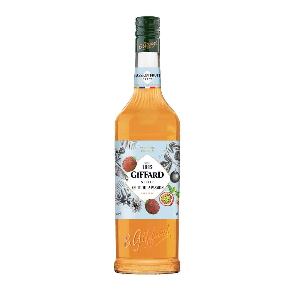 Giffard Passion Fruit Syrup 1Ltr