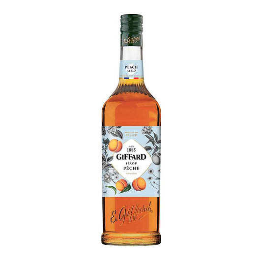 Giffard Peach Syrup 1Ltr