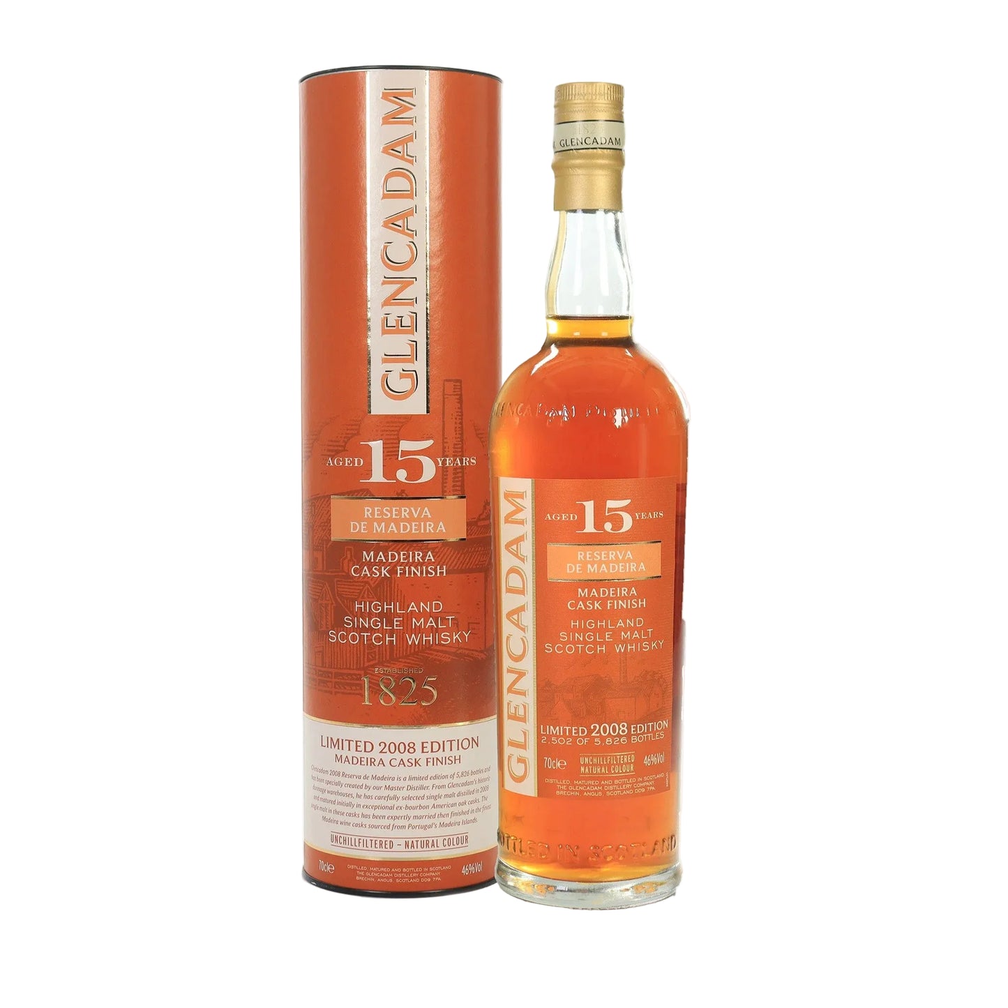 Glencadam Madeira Cask Whisky 70cl