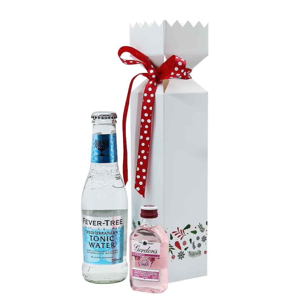 Gordon's Pink & Fever Tree Mediterranean Festive Cracker