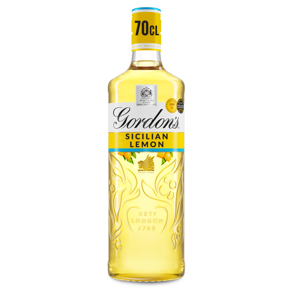 Gordon's Sicilian Lemon Gin 1Ltr