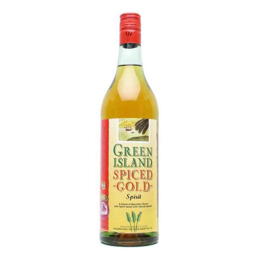 Green Island Spiced Gold Rum 70cl