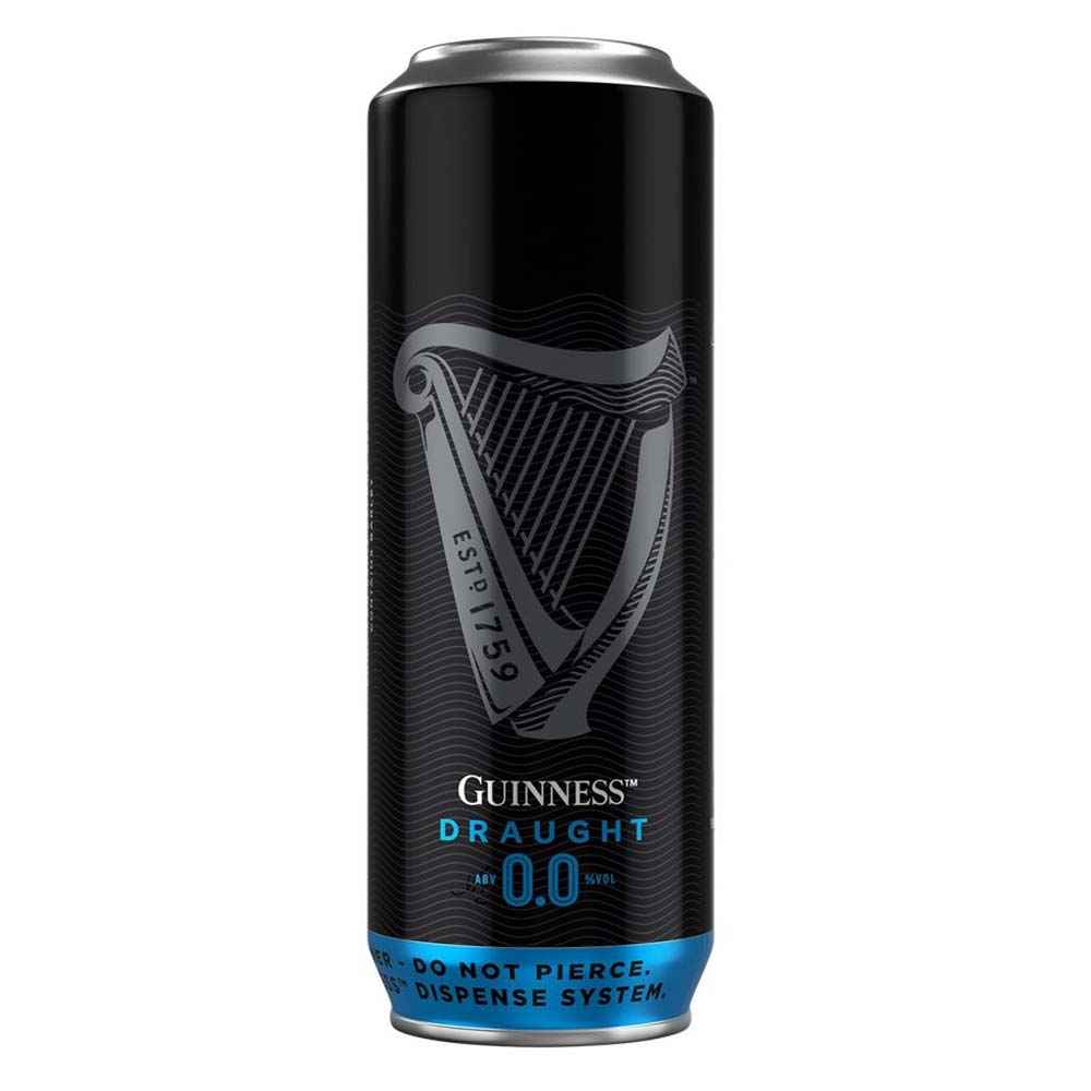 Guinness 0.0 MicroDraught Alcohol Free Stout 24x 558ml Cans