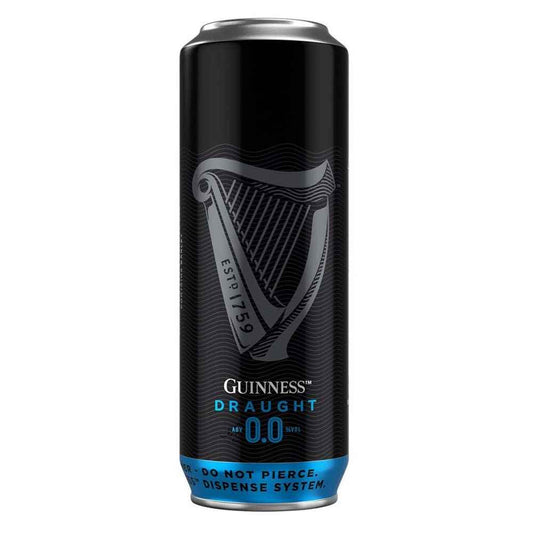 Guinness 0.0 MicroDraught Alcohol Free Stout 24x 558ml Cans