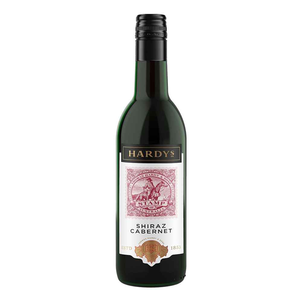 Hardys Stamp of Australia Shiraz Cabernet Red Wine 187ml