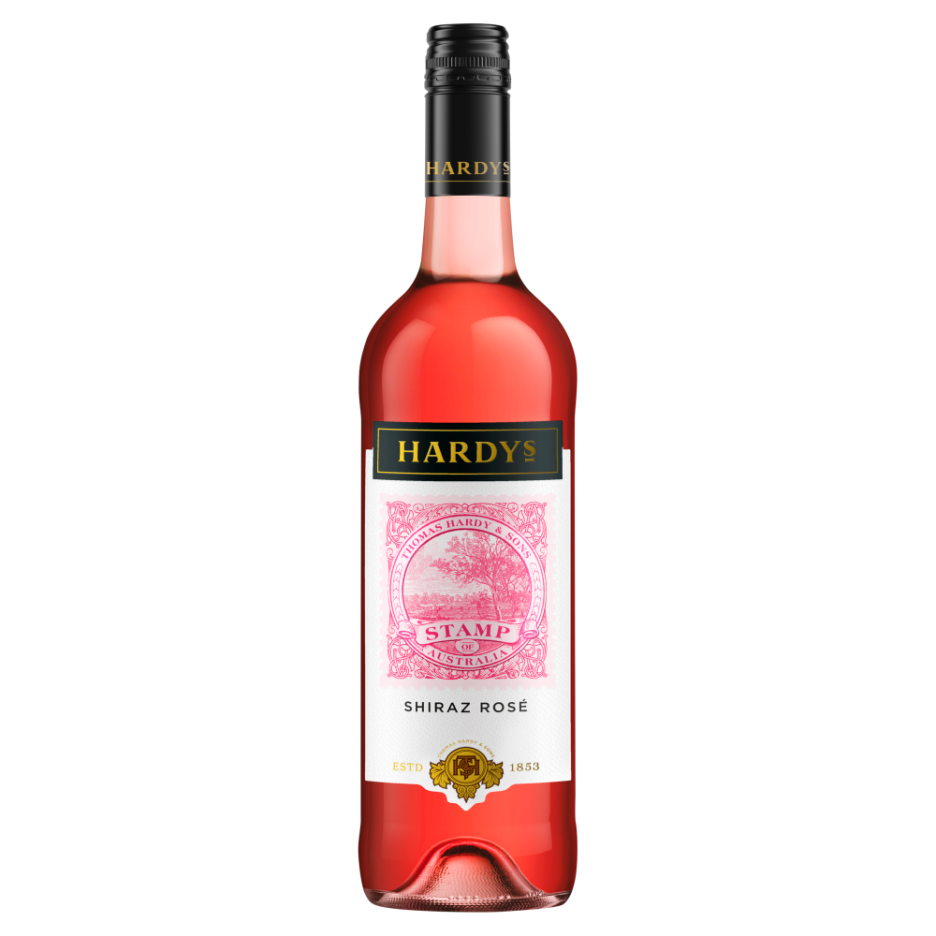 Hardys Stamp of Australia Shiraz Rose Wine 75cl