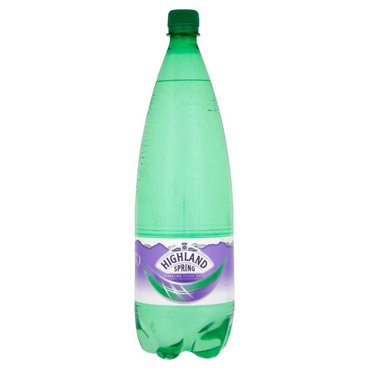 Highland Spring Sparkling Mineral Water 12x 1.5Ltr