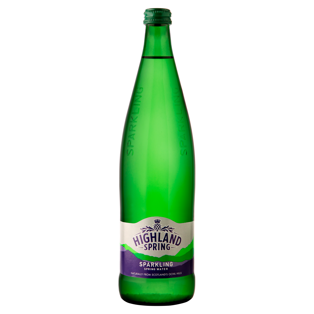 Highland Spring Sparkling Mineral Water 12x 750ml