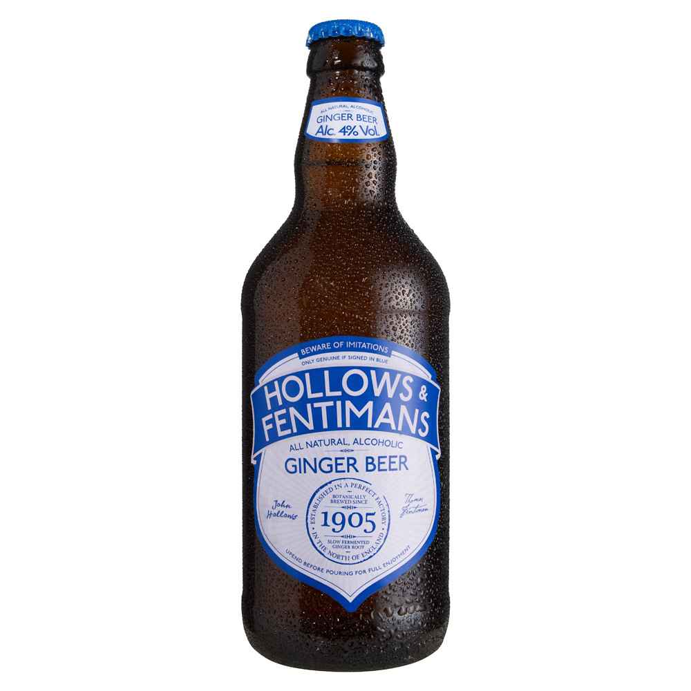 Hollows & Fentimans Alcoholic Ginger Beer 8x 500ml