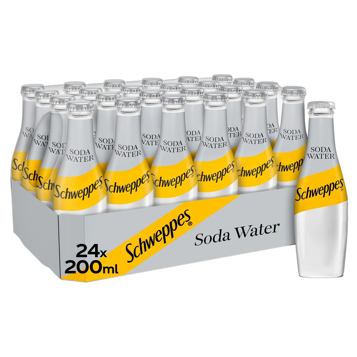 Schweppes Soda Water 24x 200ml
