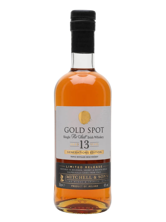 Gold Spot 13 Year Irish Whiskey 70cl