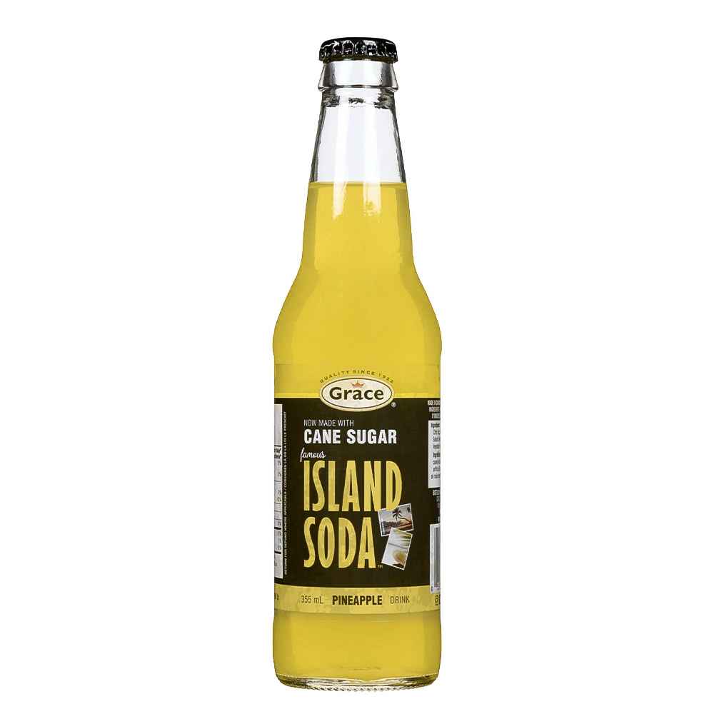 Island Soda Pineapple Drink 12x 330ml