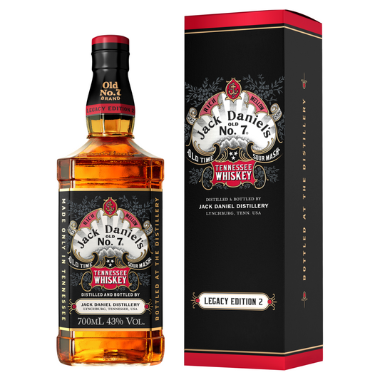 Jack Daniel's Old No 7 Whiskey 70cl Legacy Edition 2