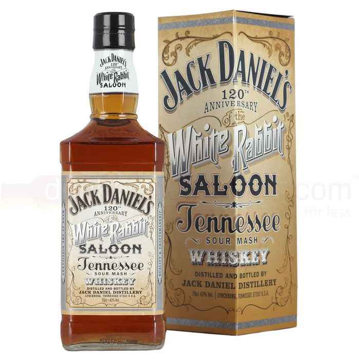 Jack Daniel's White Rabbit Saloon 120th Anniversary Whiskey 70cl Limited Edition
