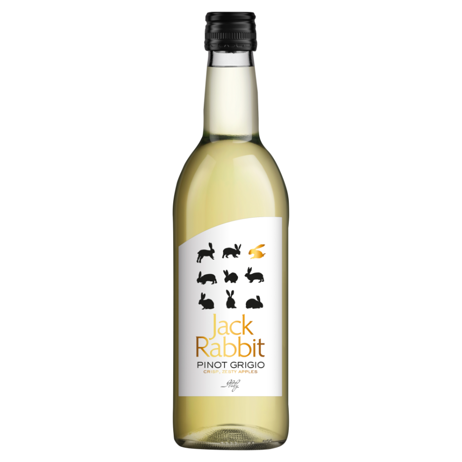 Jack Rabbit Pinot Grigio White Wine 187ml