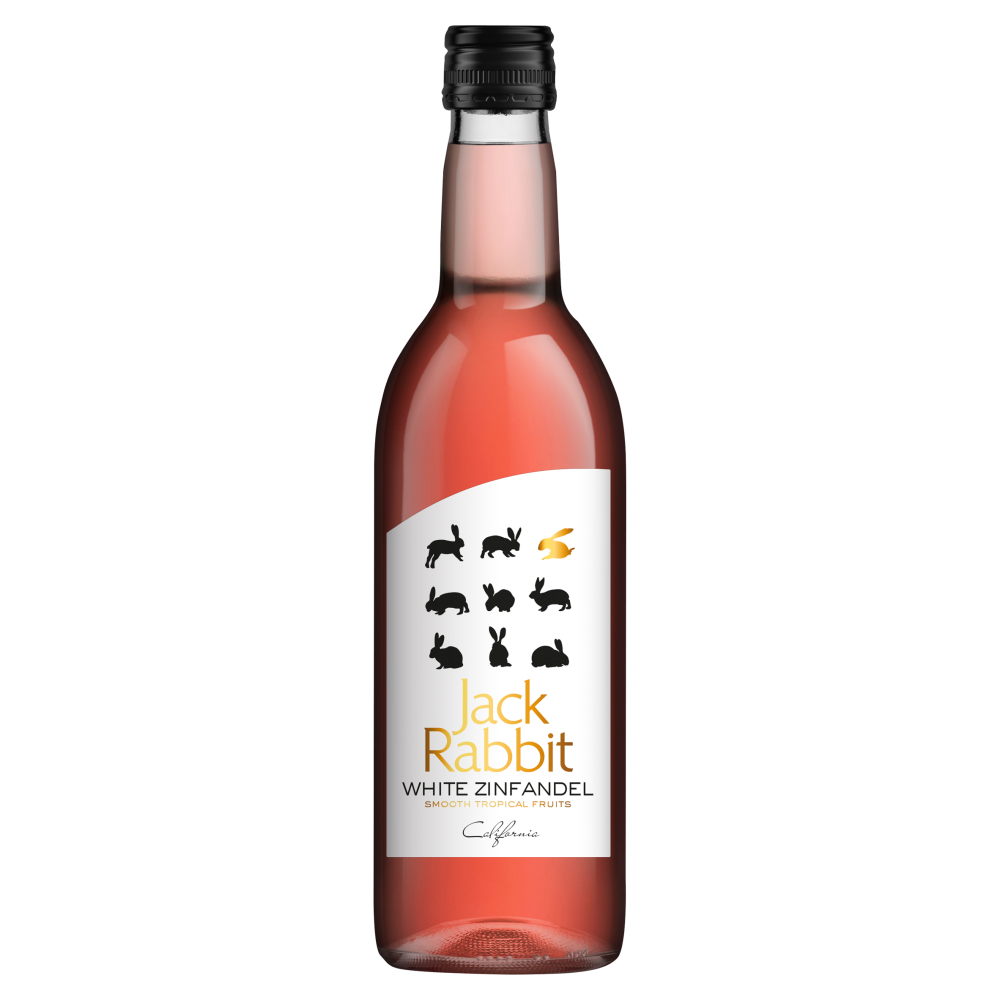 Jack Rabbit White Zinfandel Rose Wine 187ml