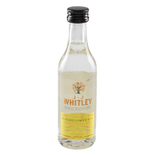 JJ Whitley Elderflower Gin 5cl Miniature
