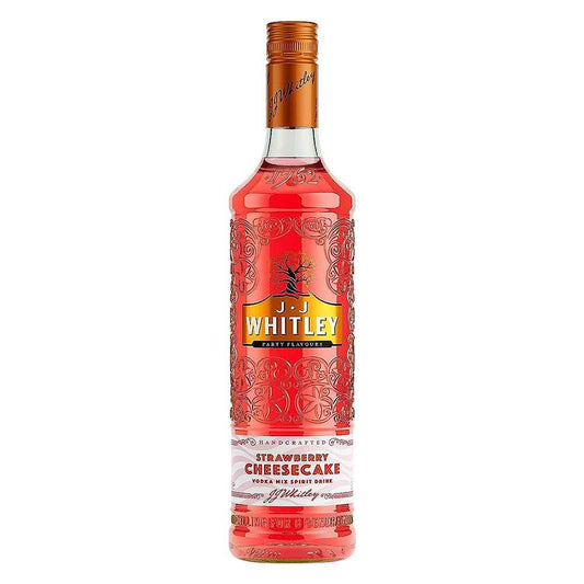 JJ Whitley Strawberry Cheesecake Vodka Mix Spirit Drink 70cl