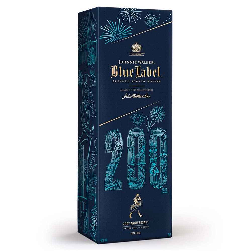 Johnnie Walker Blue Label 200th Anniversary Whisky 70cl